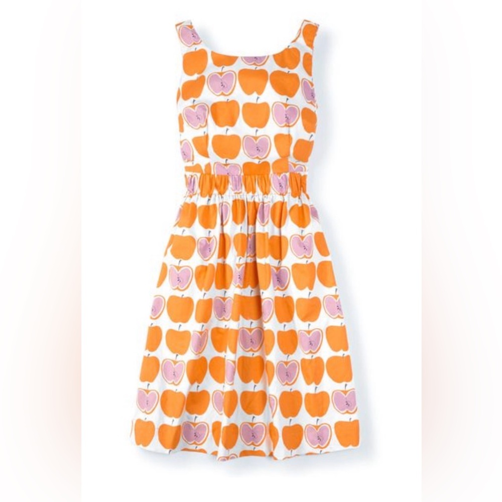 Boden Beatrice Apple Midi Dress sz6L